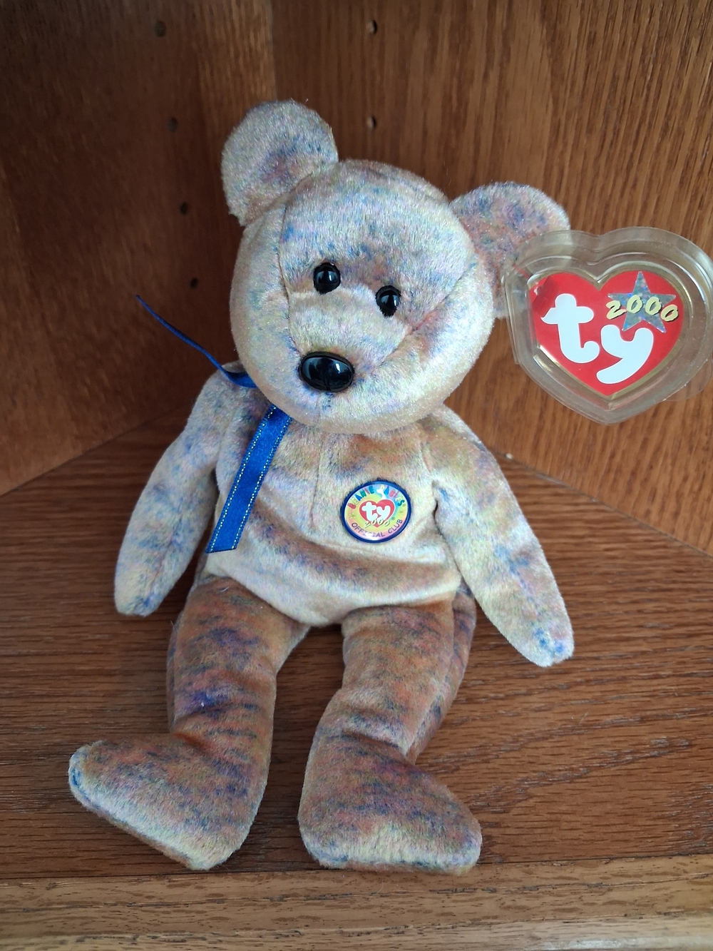 TY Beanie Baby Clubby III 2000 Club Bear | Vintage Exclusive | Excellent